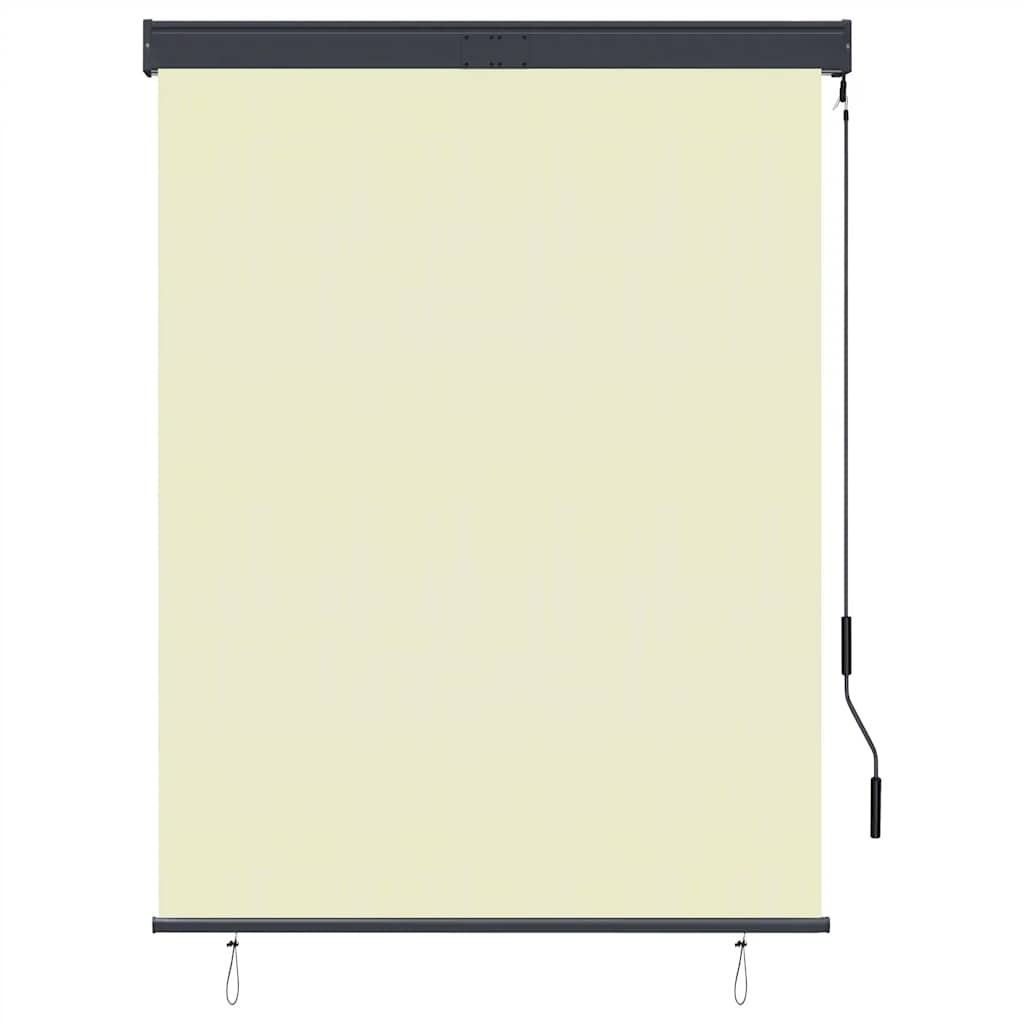 Estore de rolo para exterior 120x250 cm creme