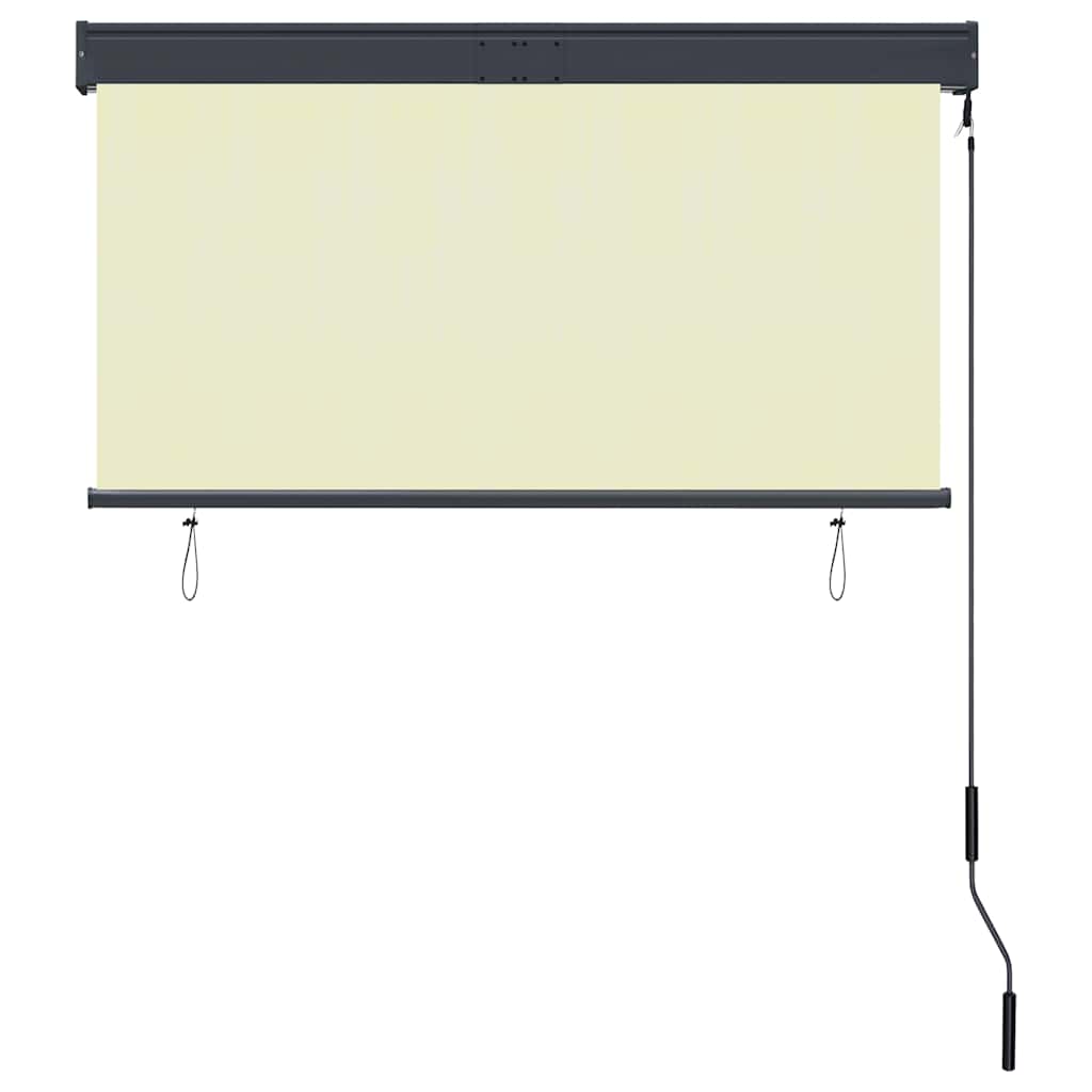 Estore de rolo para exterior 120x250 cm creme