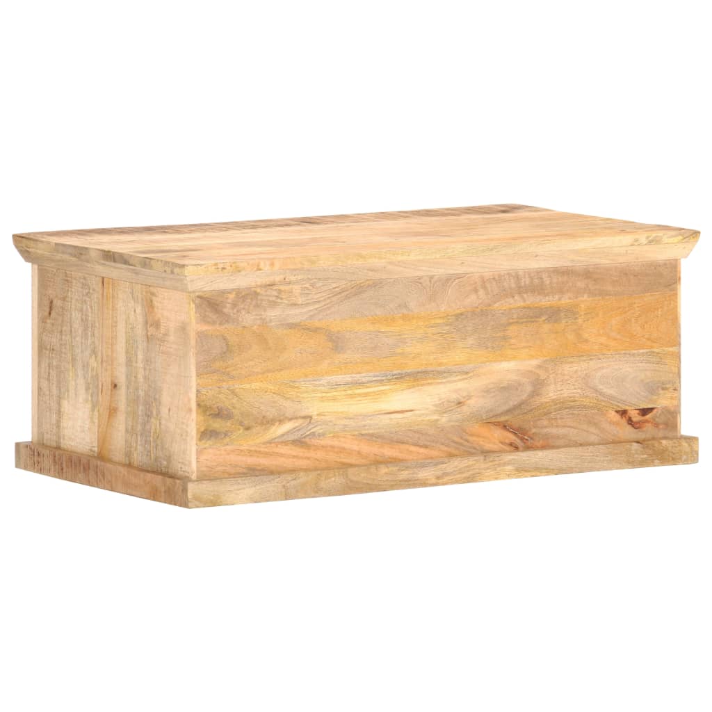 Mesa de centro 90x50x35 cm mangueira maciça e palhinha natural