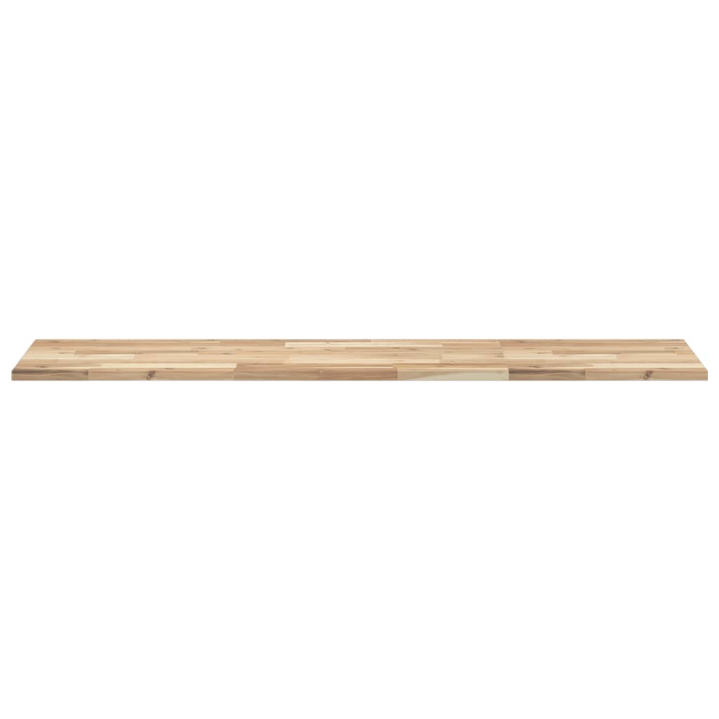 Tampo de mesa retangular 120x40x2 cm madeira de acácia maciça