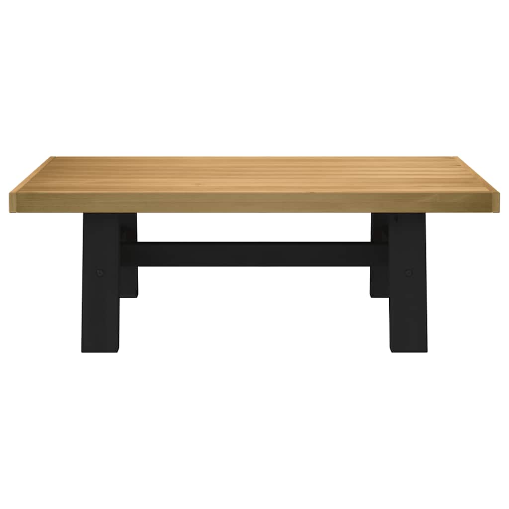 Mesa de centro noain pernas em forma de a 120x60x40 cm