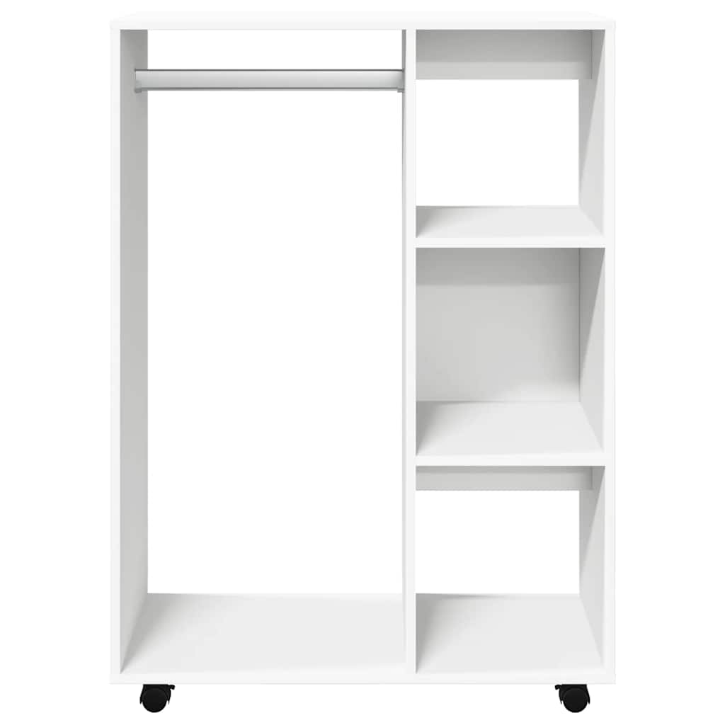 Roupeiro 80x40x110 cm derivados madeira branco