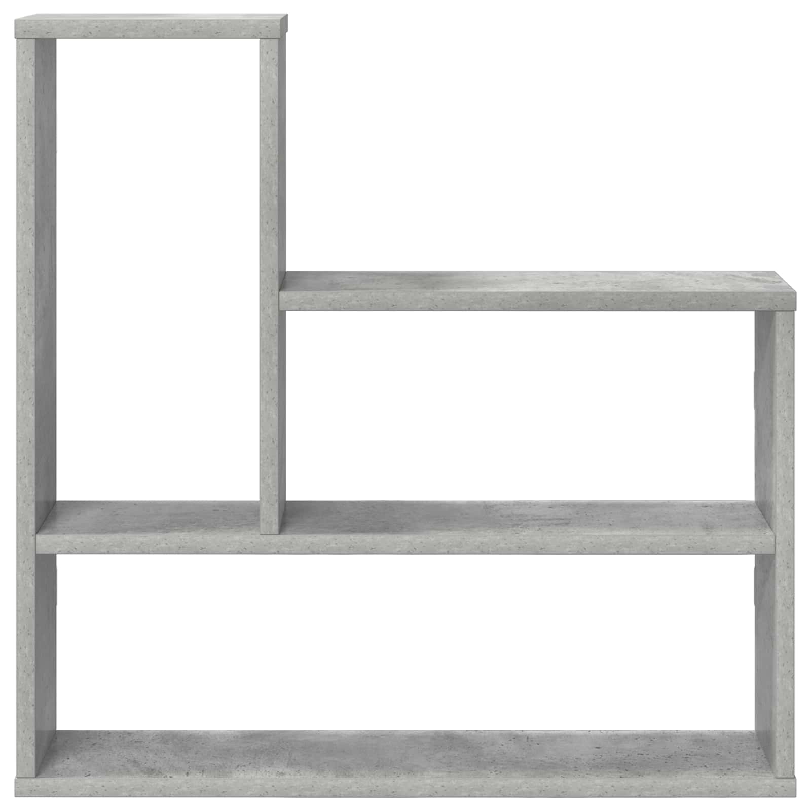 Prateleira de parede cinzento cimento 60 x 11 x 60 cm