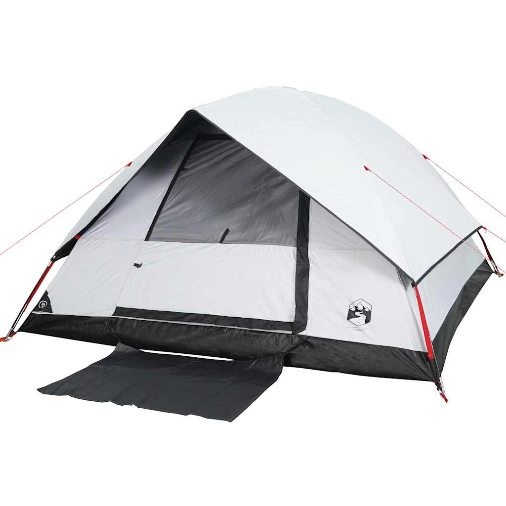 Tenda familiar cúpula p/ 6 pessoas opaca impermeável branco