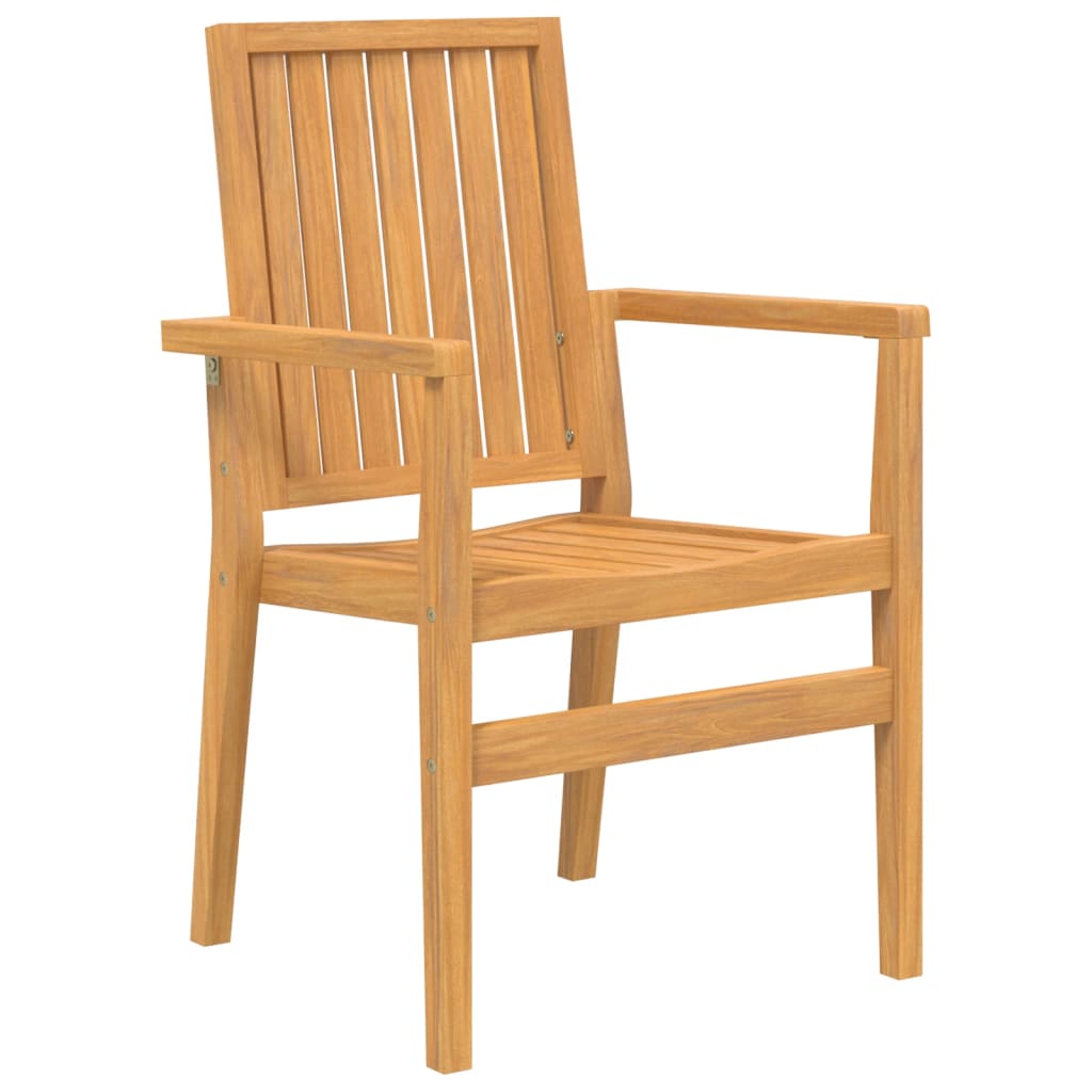 5 Pcs conjunto de jantar p/ jardim madeira de teca maciça
