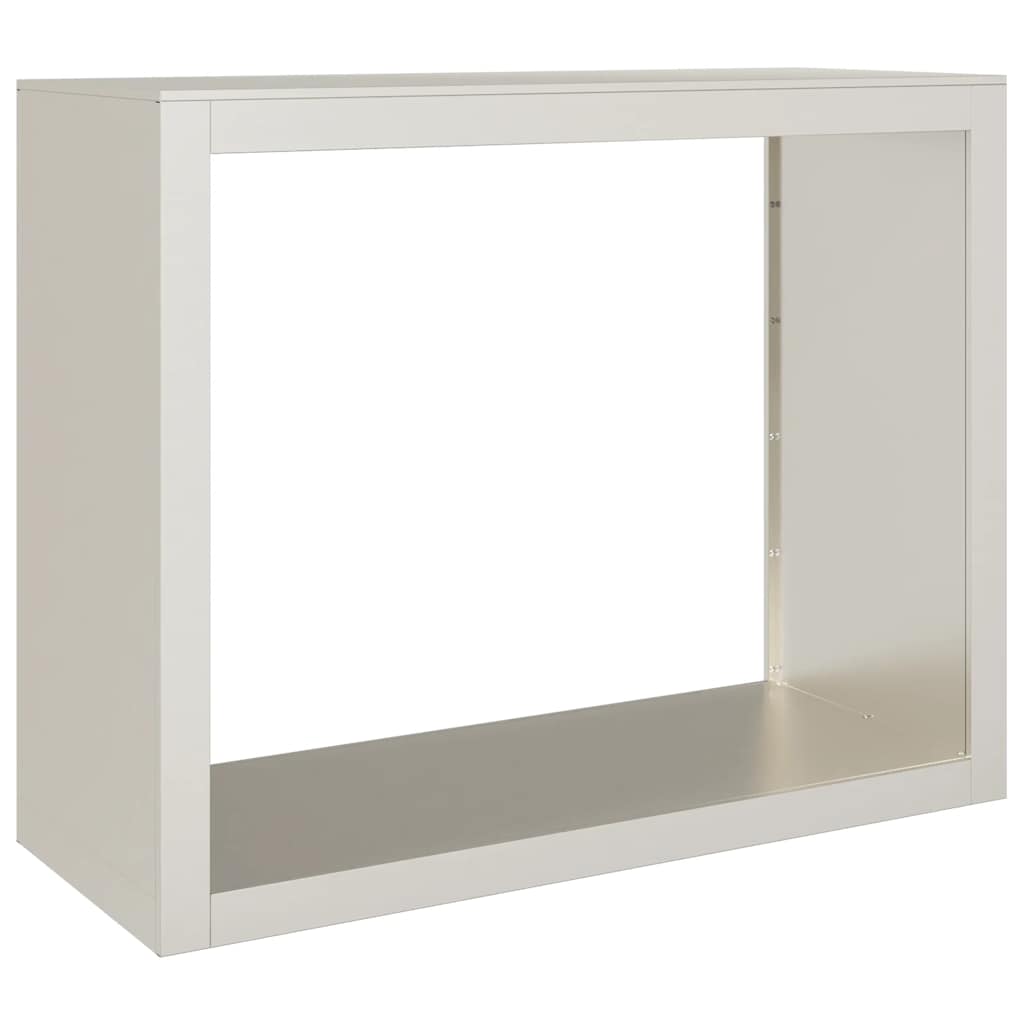 Rack lenha 100x40x80 cm aço resistente às intempéries