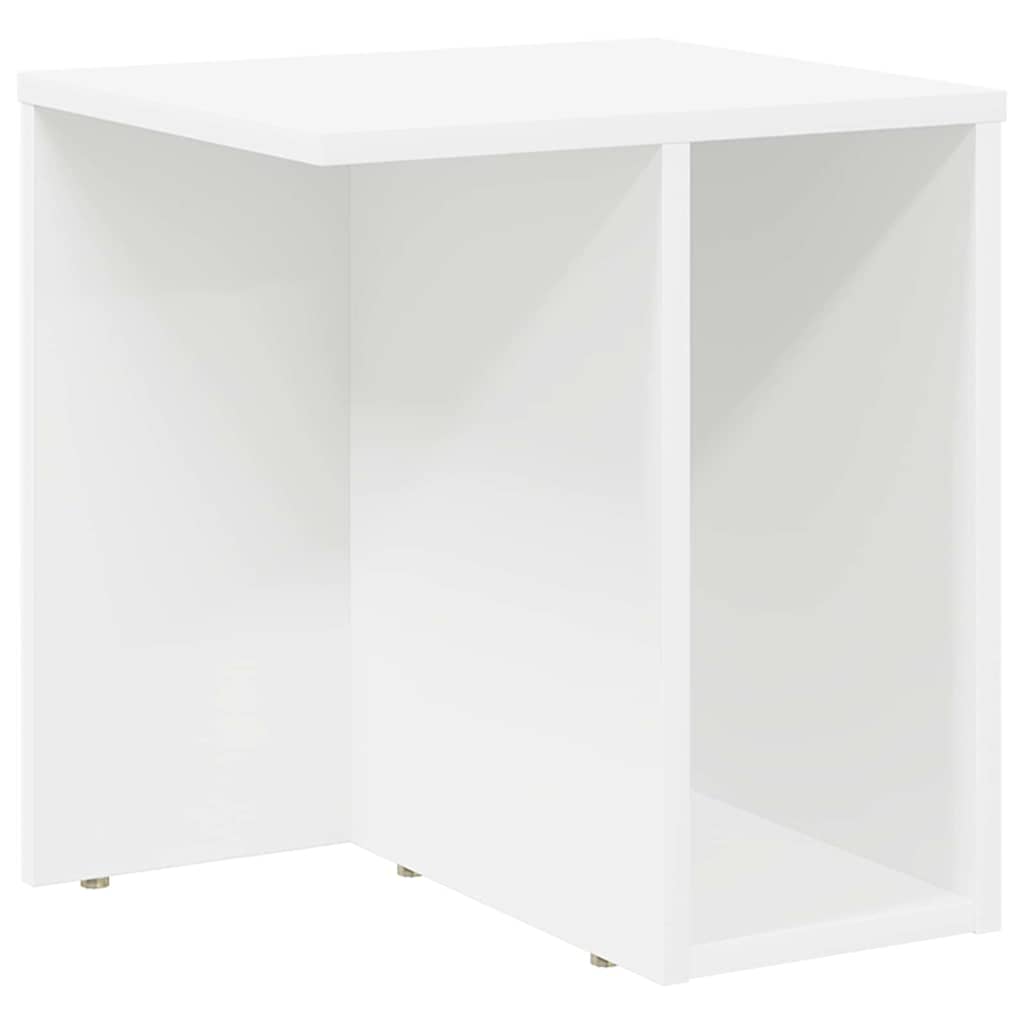 Mesa de apoio branco 37 x 32 x 40 cm derivados de madeira