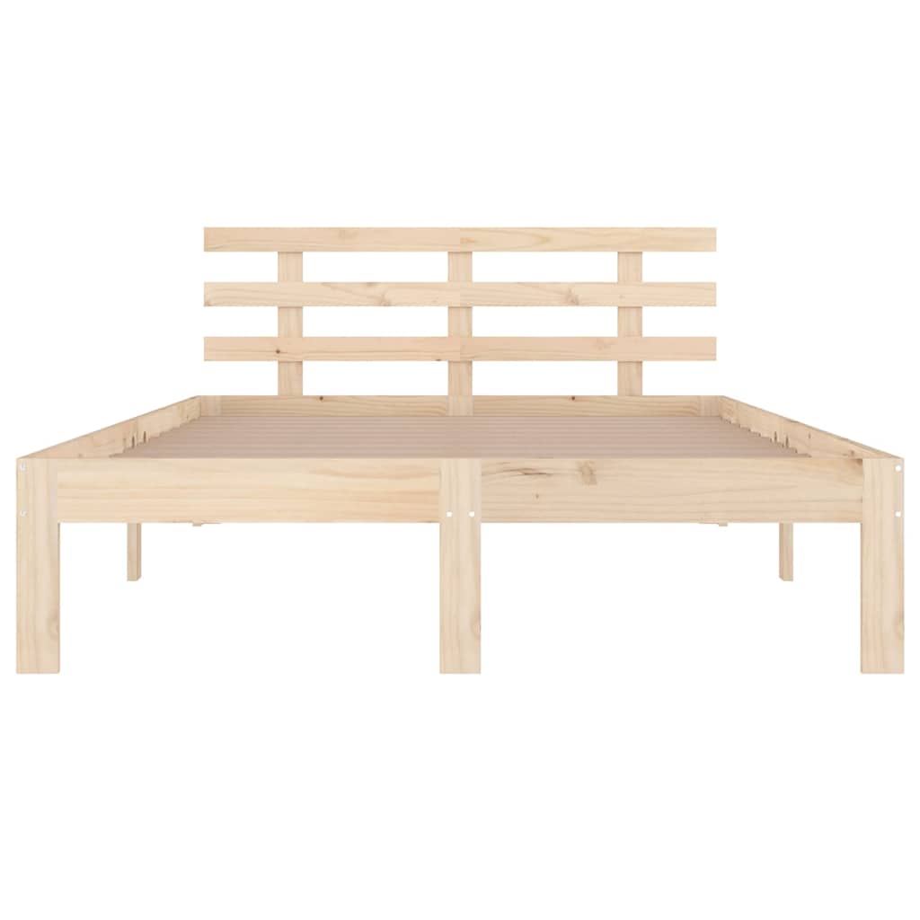 Estrutura de cama super king 180x200 cm madeira maciça