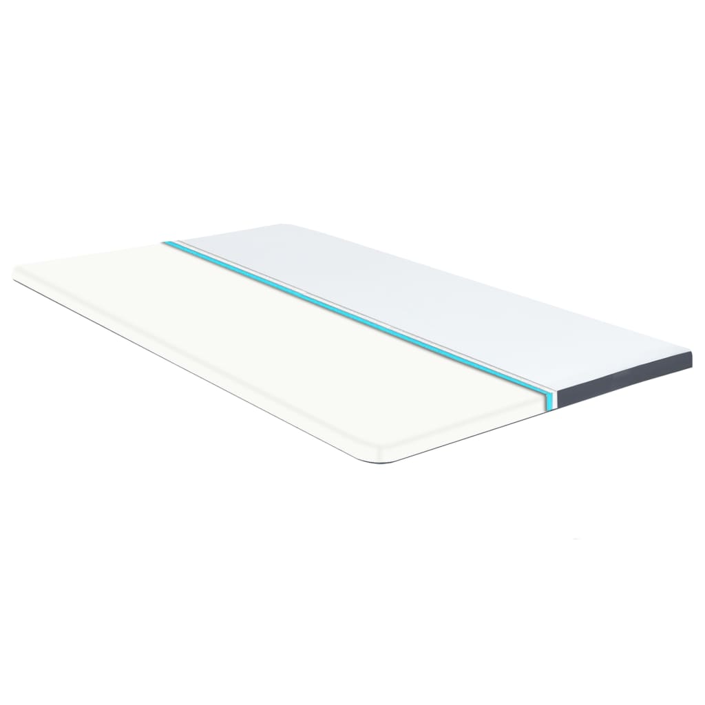 Sobre-colchão para cama boxspring 200x120x5 cm maciez média