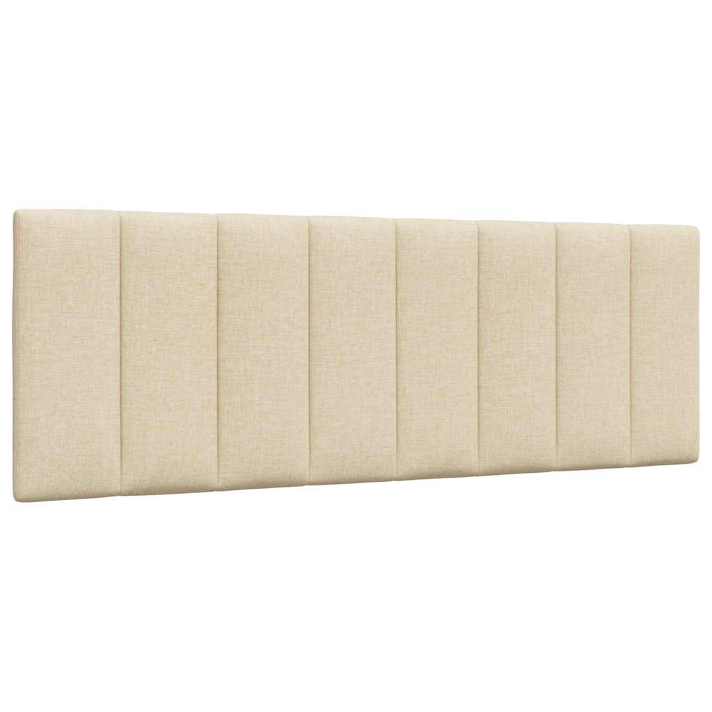 Almofadão de cabeceira hanko 140 cm tecido creme