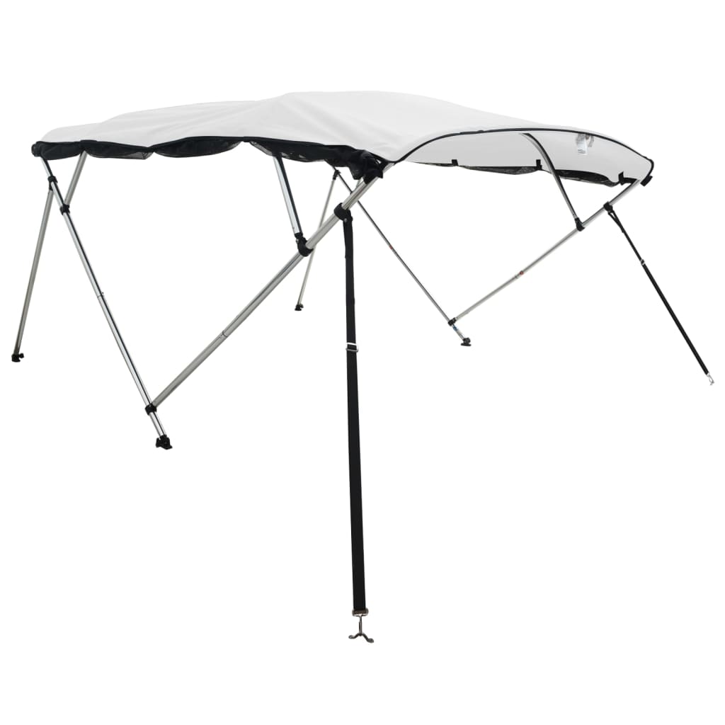 Toldo 4 arcos bimini paredes malha laterais 243x(200-213)x137cm