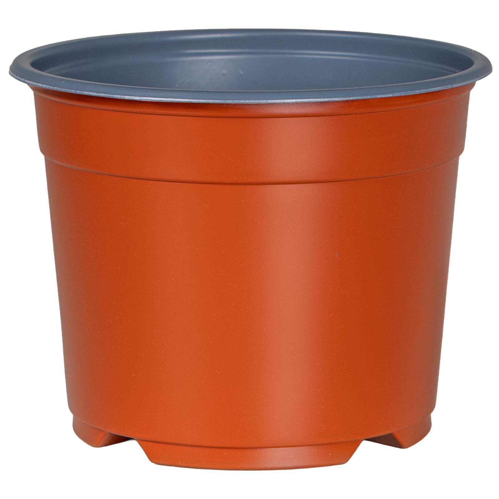 Vaso redondo para flores 50 unid. terracota ø 10 x 8 cm