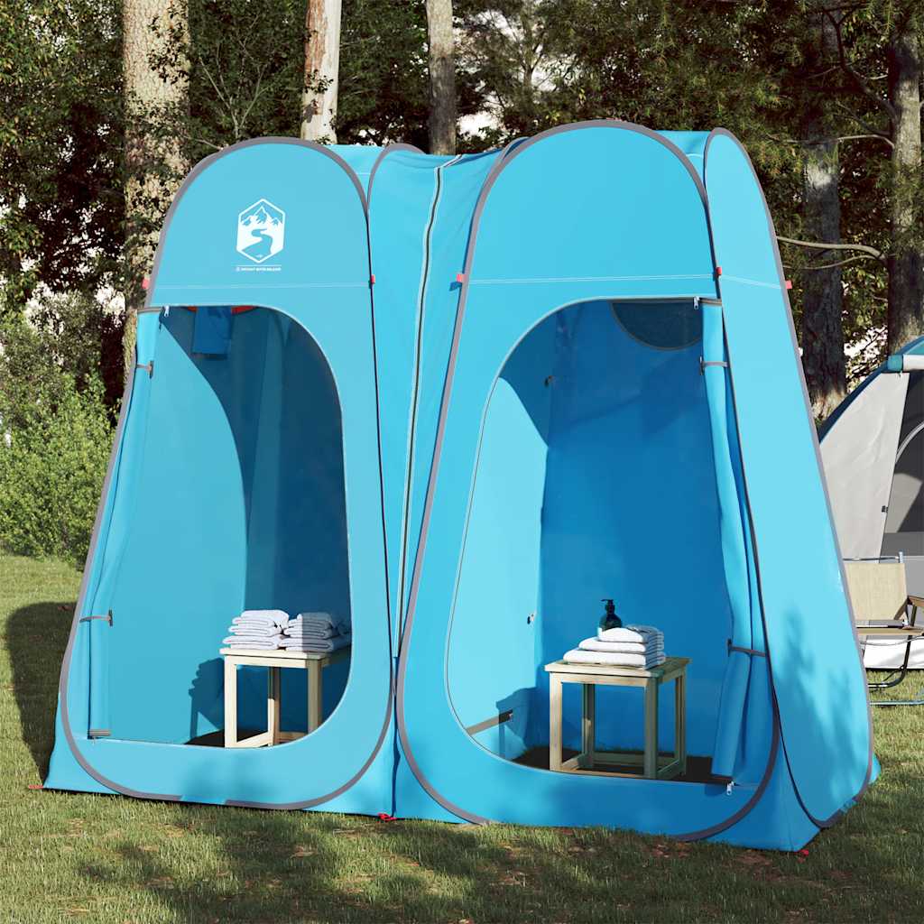 Tenda de privacidade pop-up impermeável azul