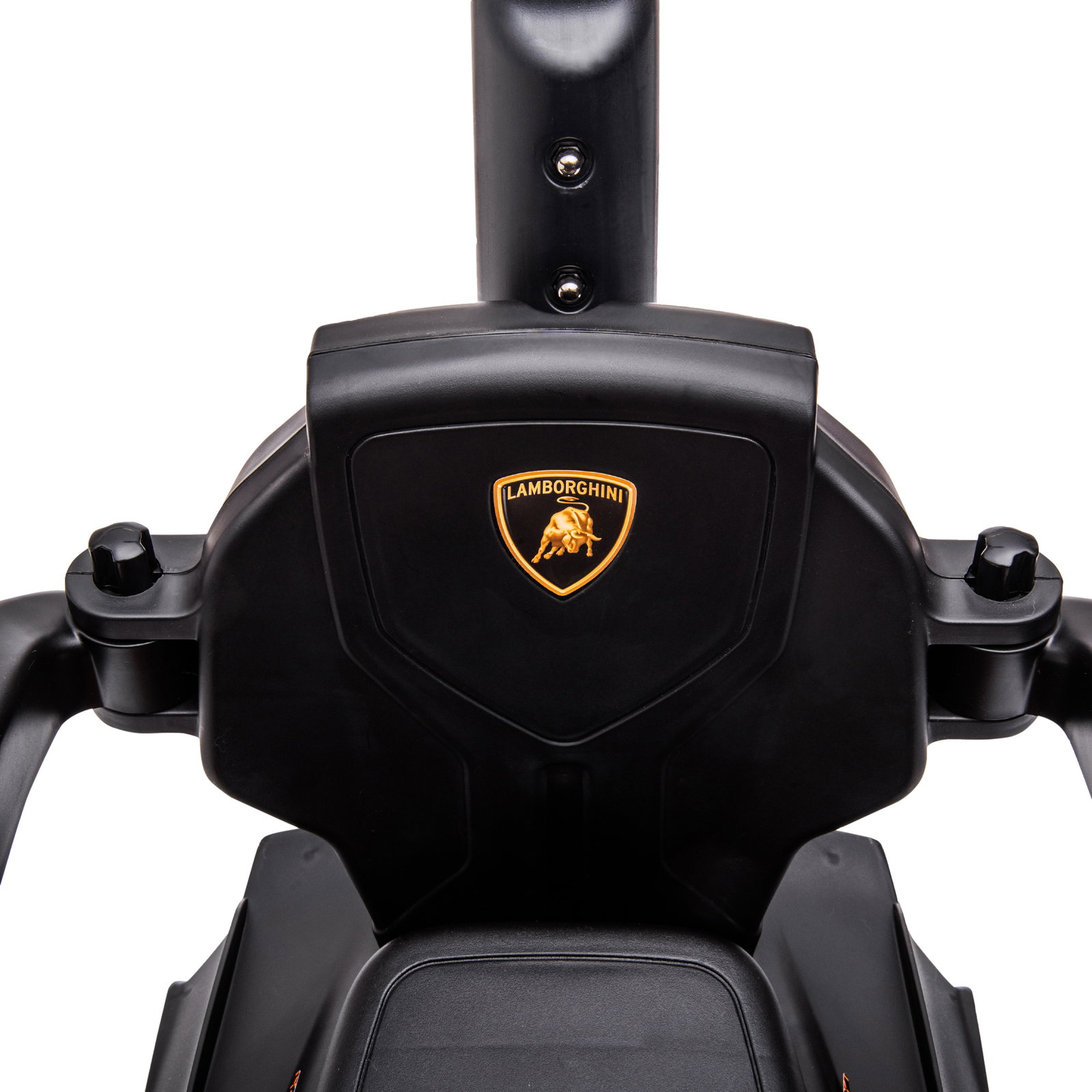 2 Em 1 carro andador para crianças 12-36 meses lamborghini essenza scv2 carro andador com buzina guiador e grade de segurança removível 86,5x40x89,5cm branco e preto