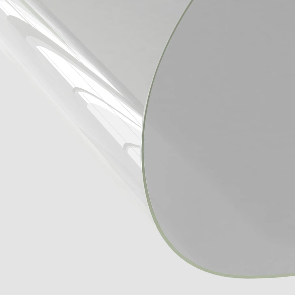 Protetor de mesa ø 80 cm 2 mm PVC transparente