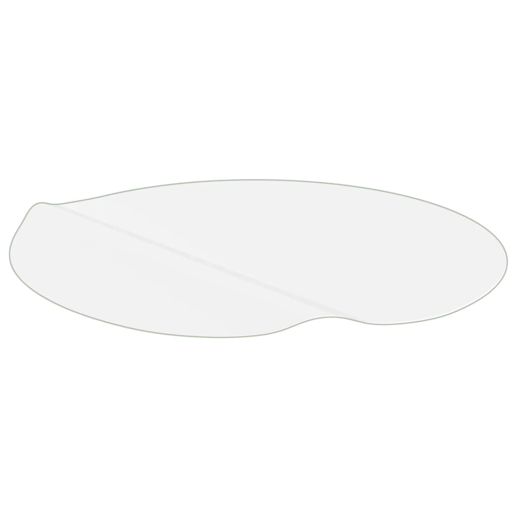 Protetor de mesa ø 80 cm 2 mm PVC transparente