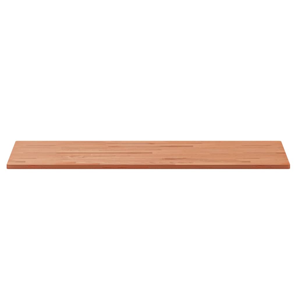 Tampo de mesa retangular 100x50x1,5 cm madeira de faia maciça