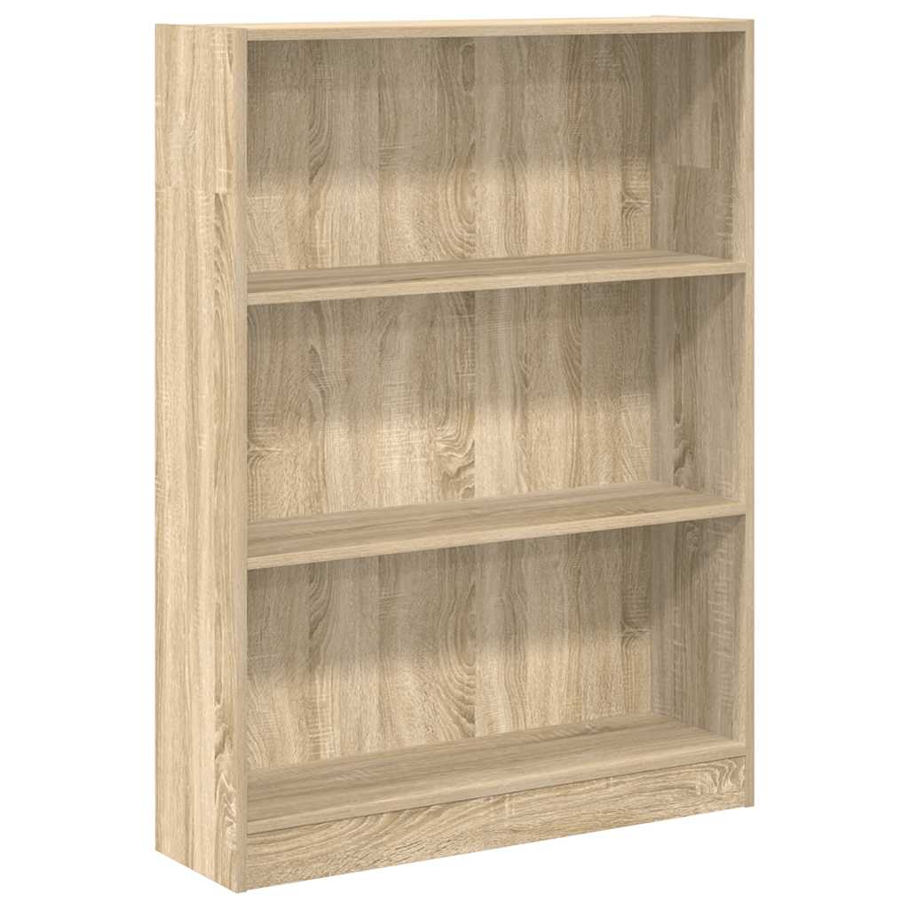 Estante 80x24x109 cm derivados de madeira carvalho sonoma