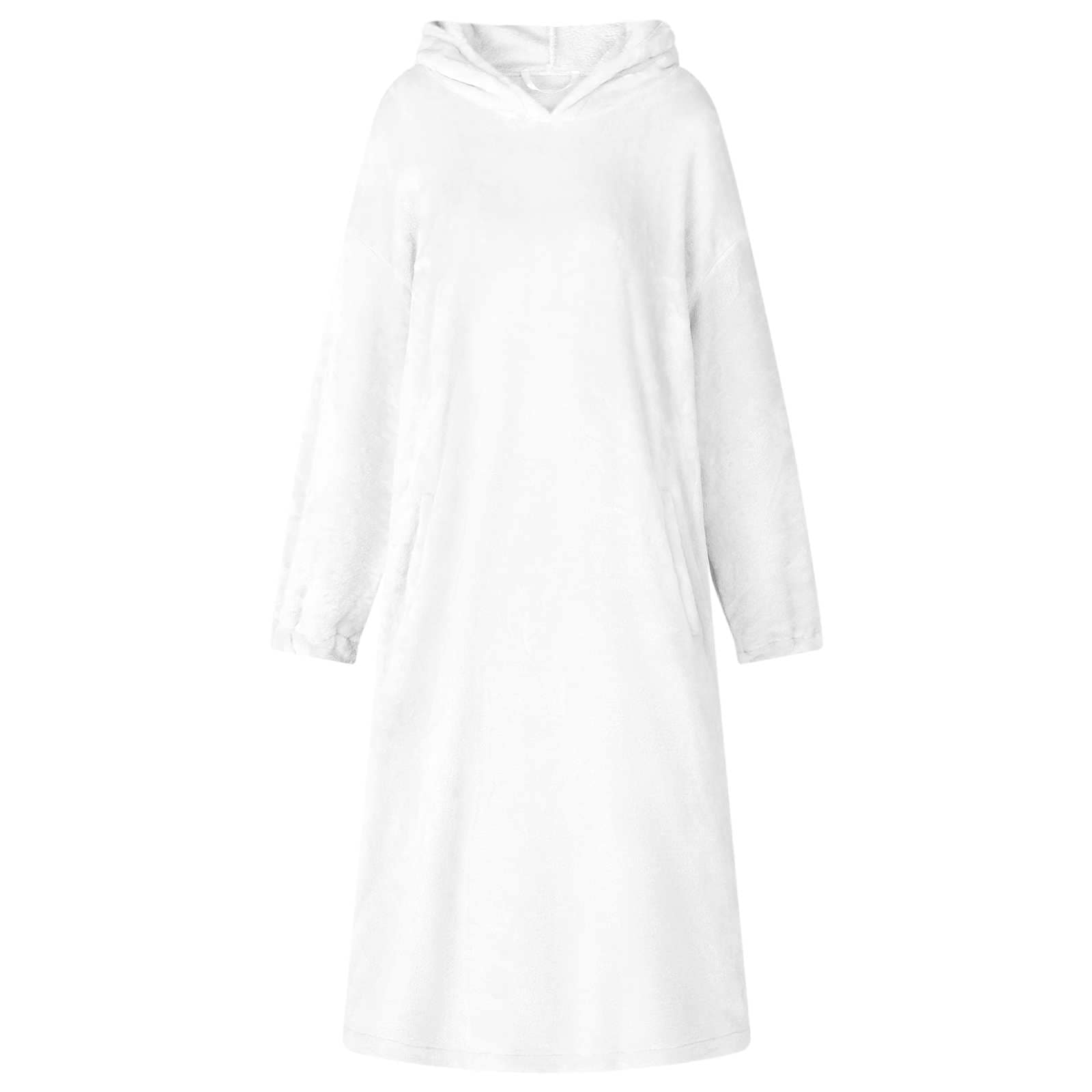 Sweatshirt manta branco m flanela