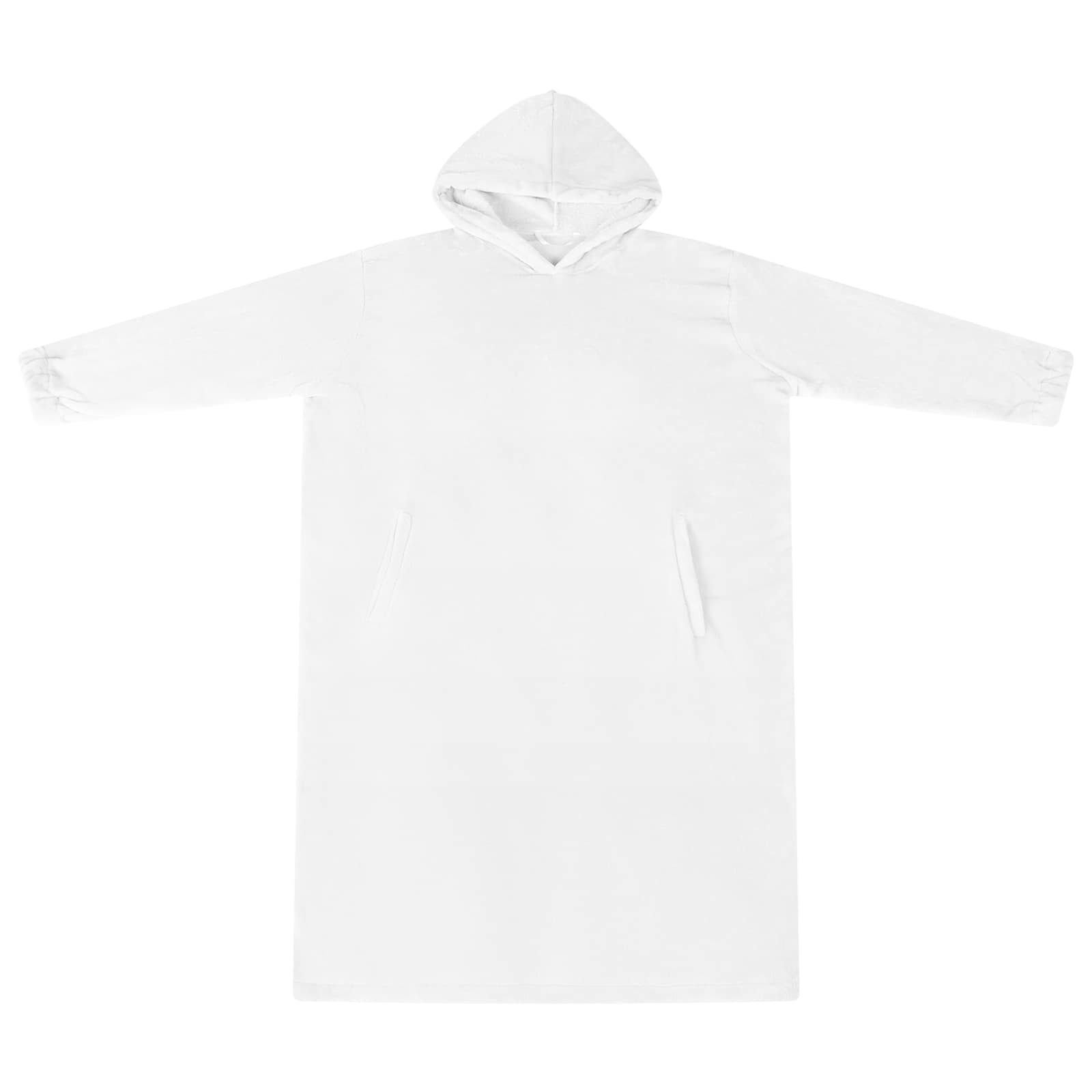 Sweatshirt manta branco m flanela