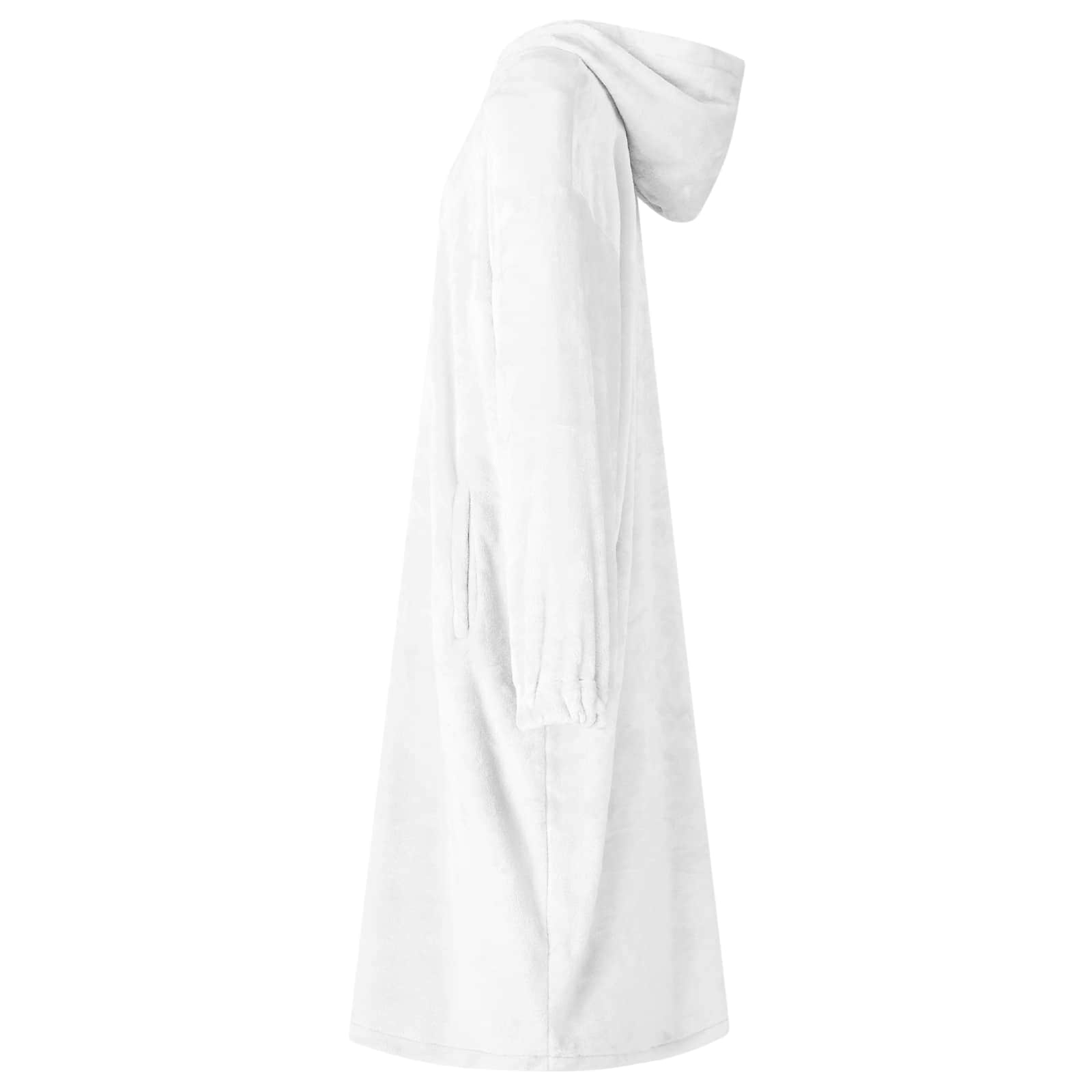 Sweatshirt manta branco m flanela