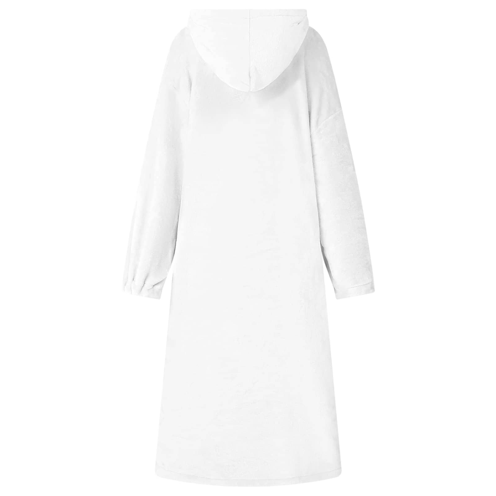 Sweatshirt manta branco m flanela