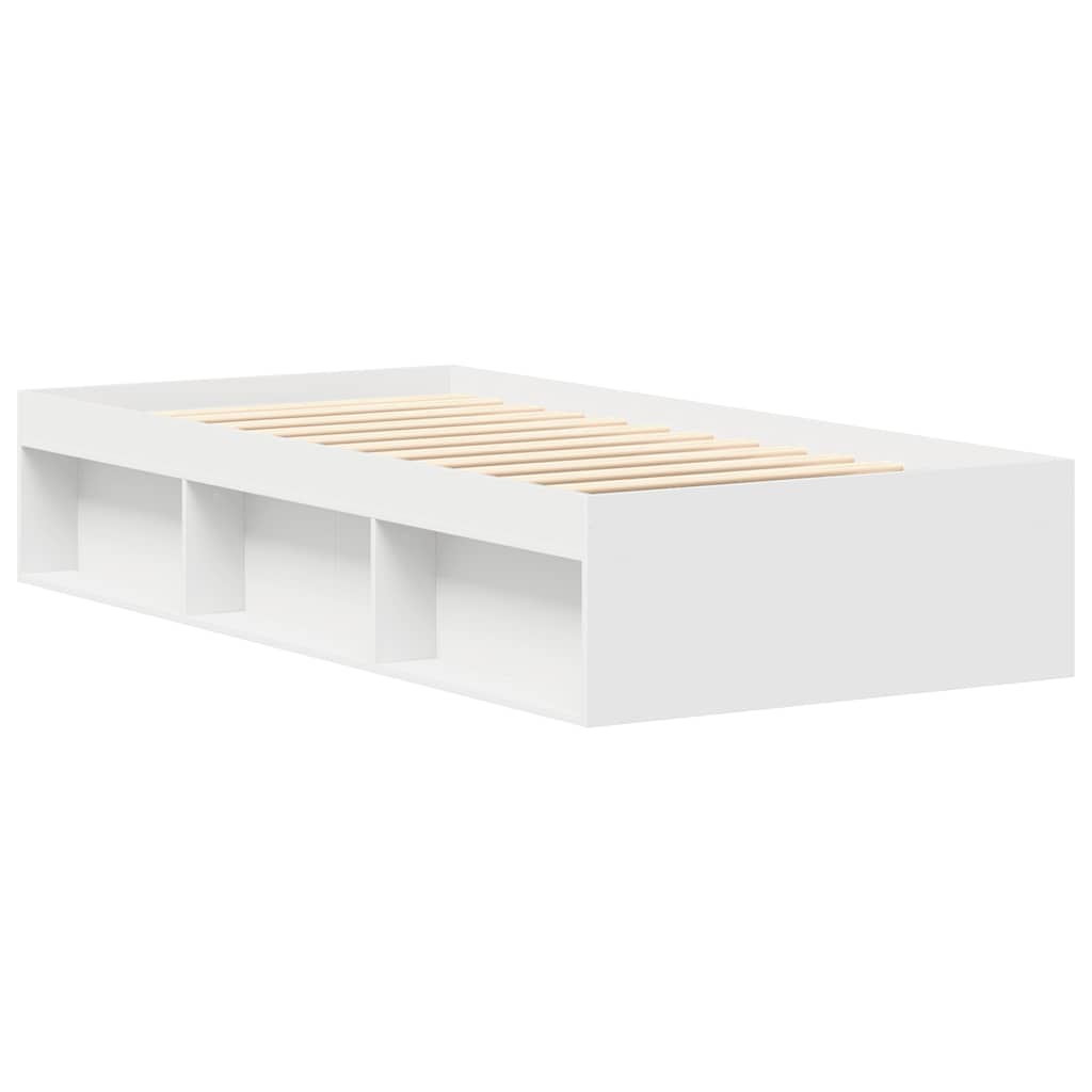 Estrutura de cama solteiro 75x190 cm branco