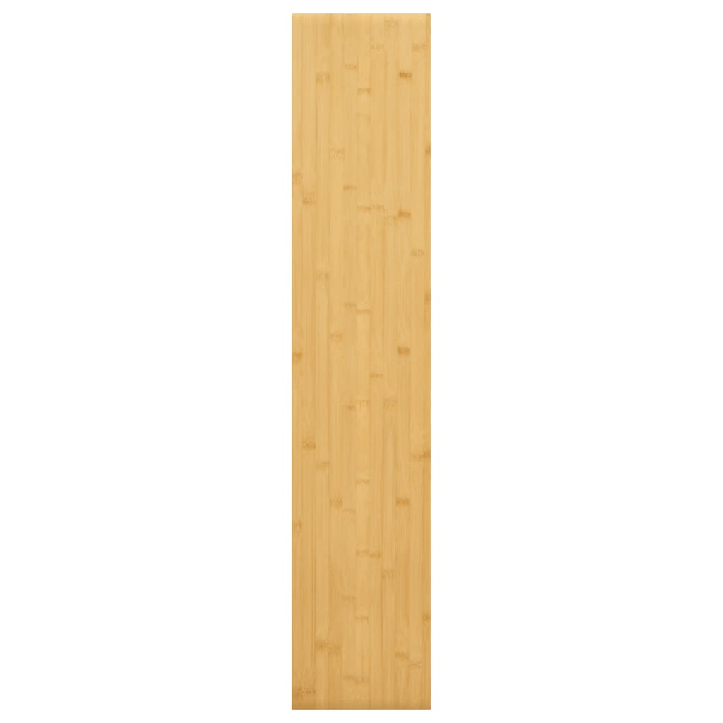 Prateleira de parede 100x20x4 cm bambu