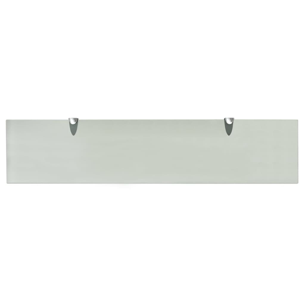 Prateleira flutuante vidro 90x20 cm 8 mm