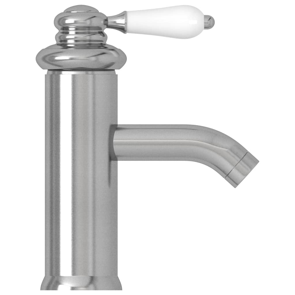 Torneira para lavatório de casa de banho 130x180 mm prata