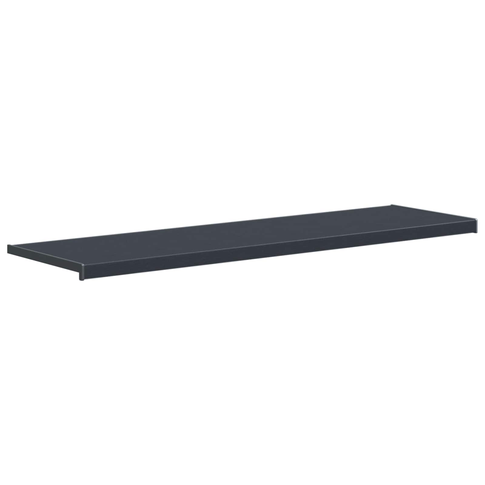 Soleira de janela antracite com veios de madeira PVC