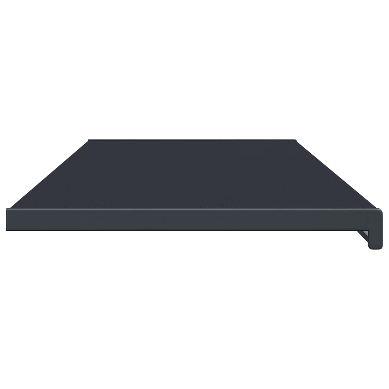Soleira de janela antracite com veios de madeira PVC
