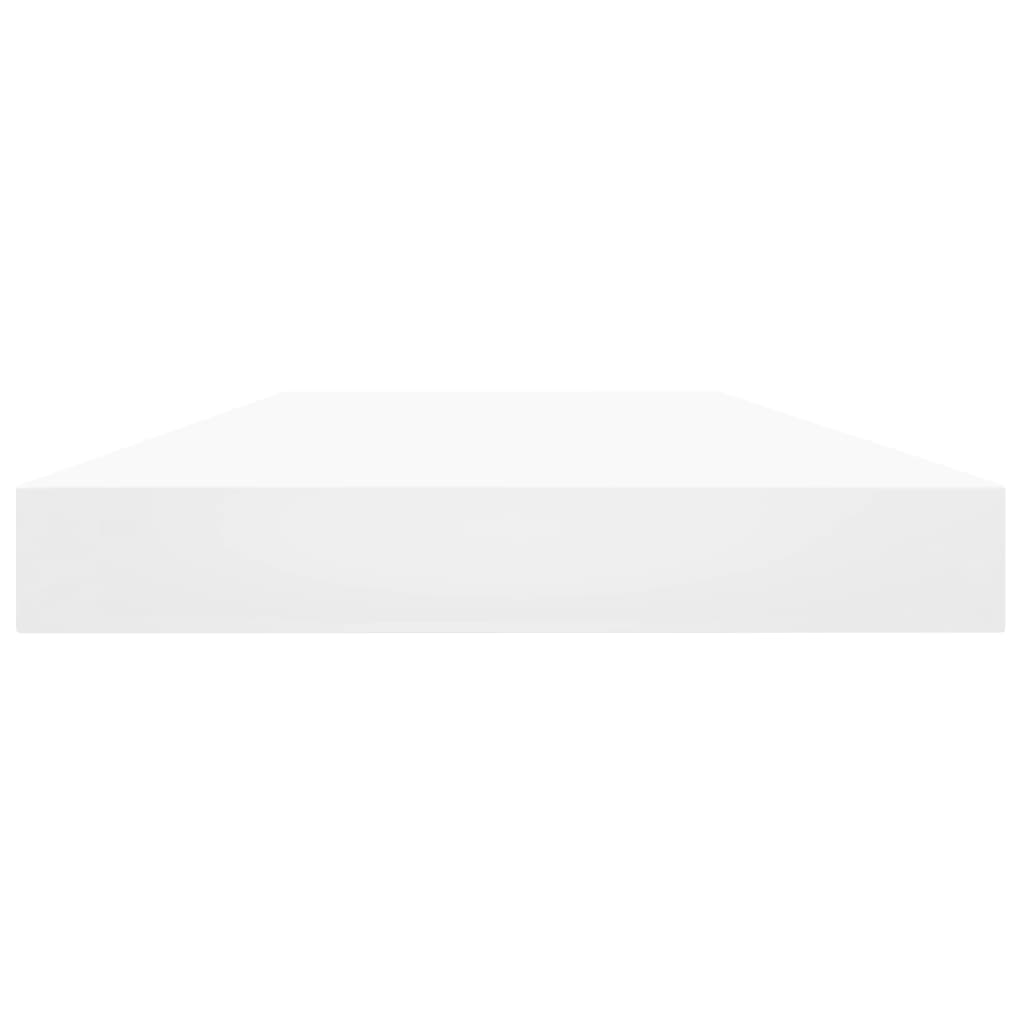Prateleiras para estante 4 pcs 40x10x1,5cm contraplacado branco