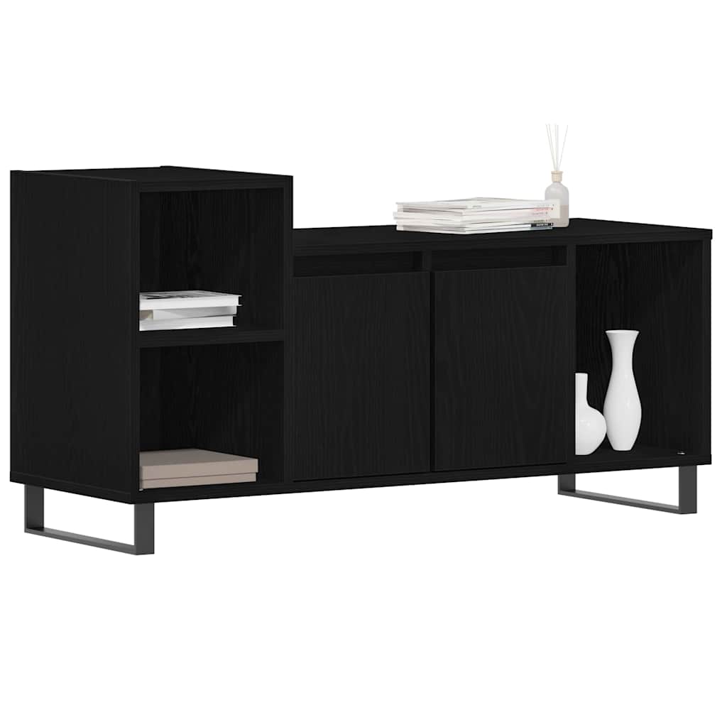 Conjunto de móvel de TV 100 x 35 x 55 cm carvalho preto