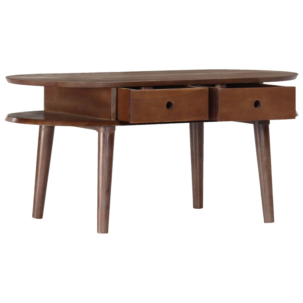 Mesa de centro 100x50x46 cm madeira de acácia maciça