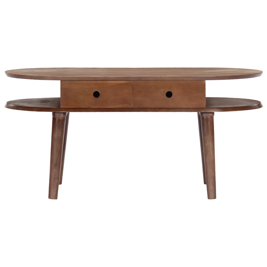 Mesa de centro 100x50x46 cm madeira de acácia maciça