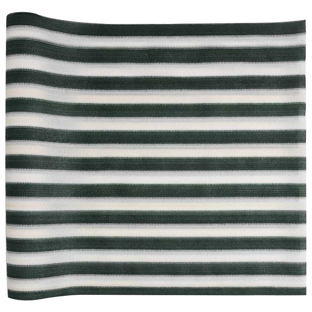 Rede ocultação p/ privacidade pead 195g/m² 1,8x25m verde branco