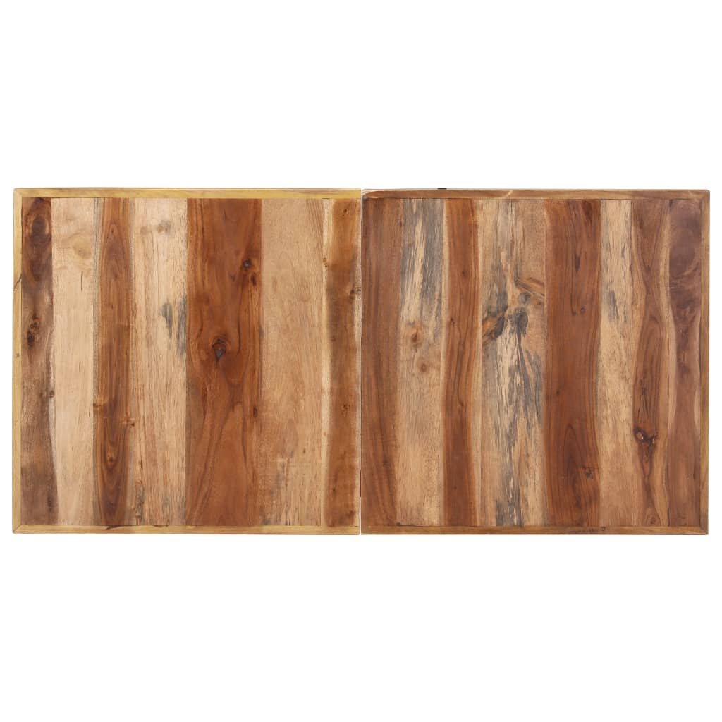 Mesa jantar 140x70x75 cm madeira maciça c/ acabamento a mel