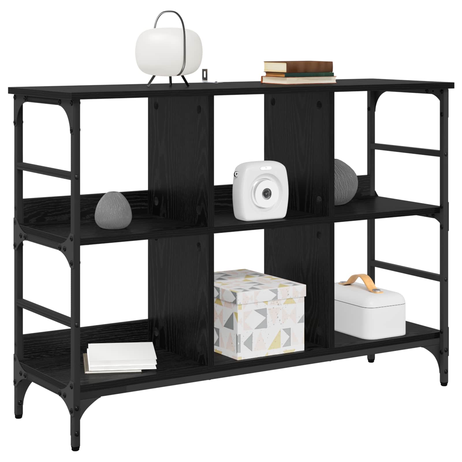Buffet carvalho preto 102 x 32 x 73,5 cm