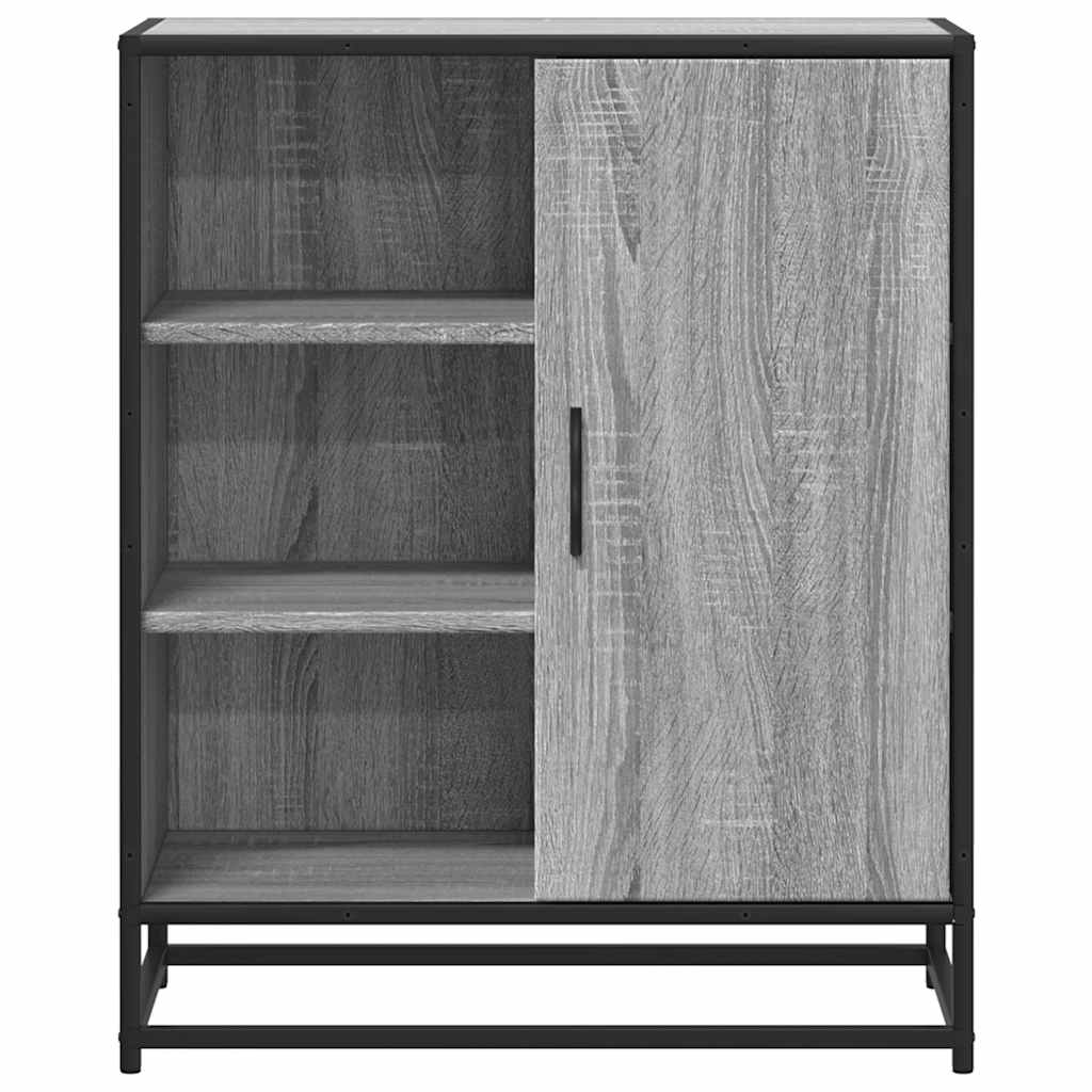 Aparador 62x35x76 cm derivados de madeira cinzento sonoma