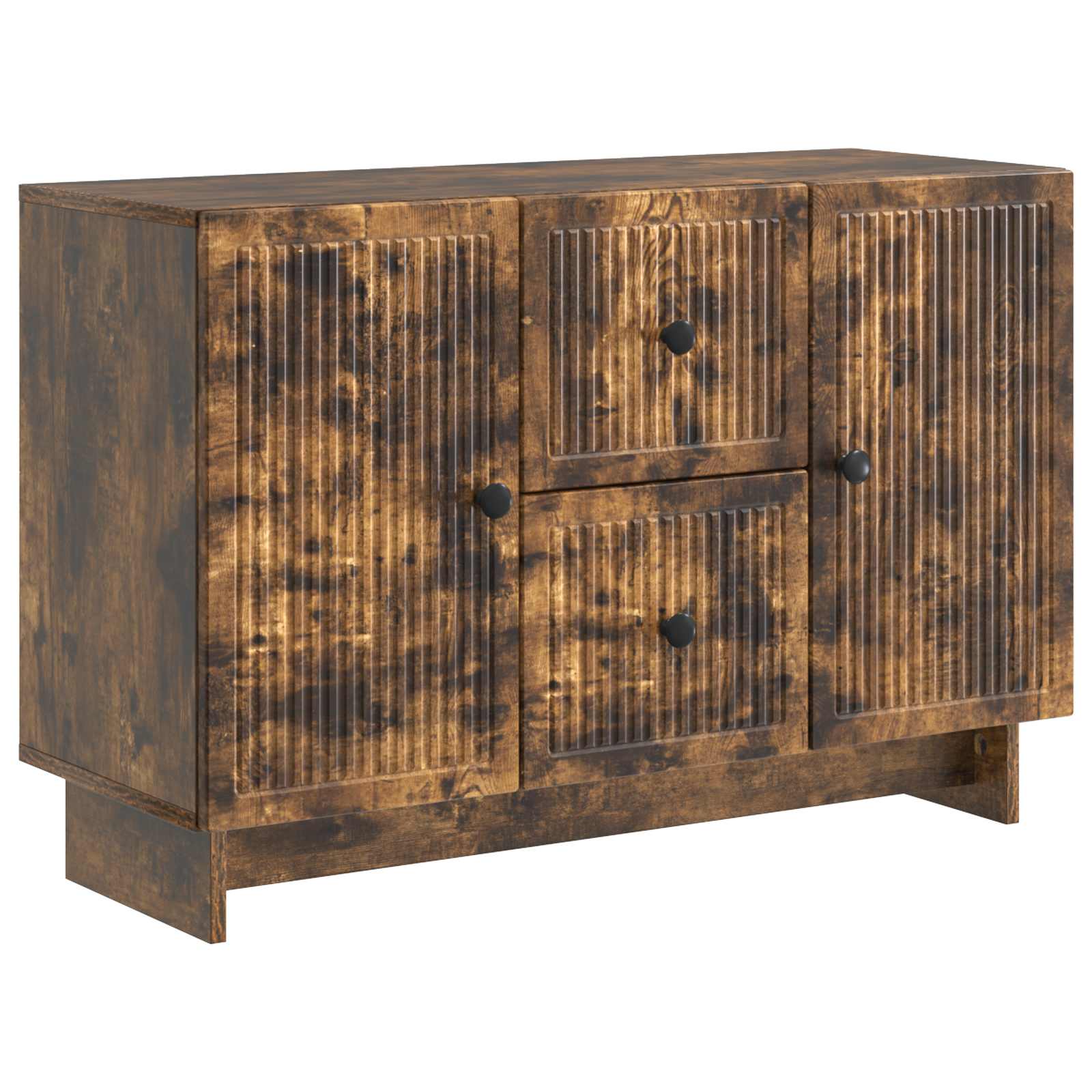 Buffet carvalho fumado 89 x 34,5 x 60 cm derivados de madeira