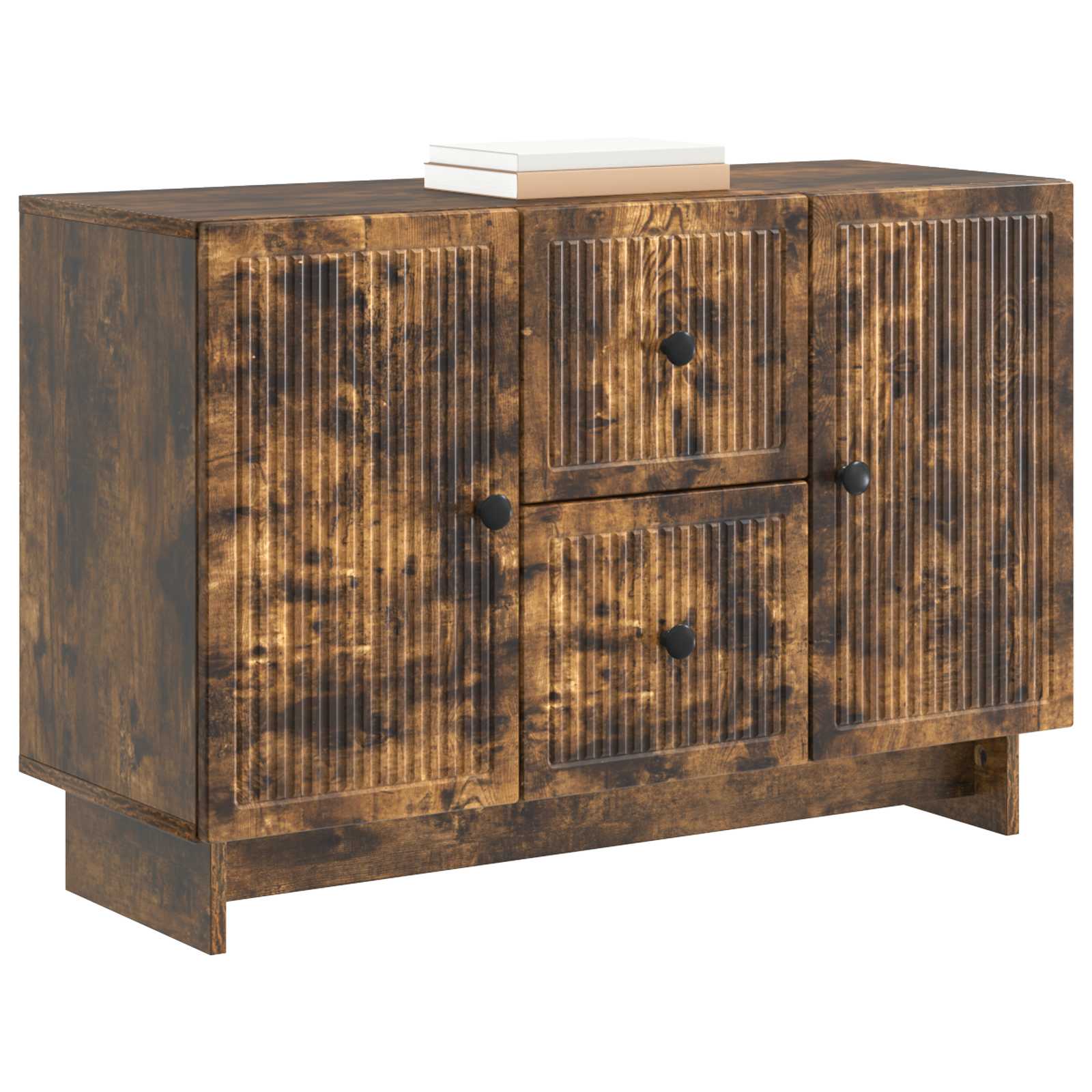 Buffet carvalho fumado 89 x 34,5 x 60 cm derivados de madeira