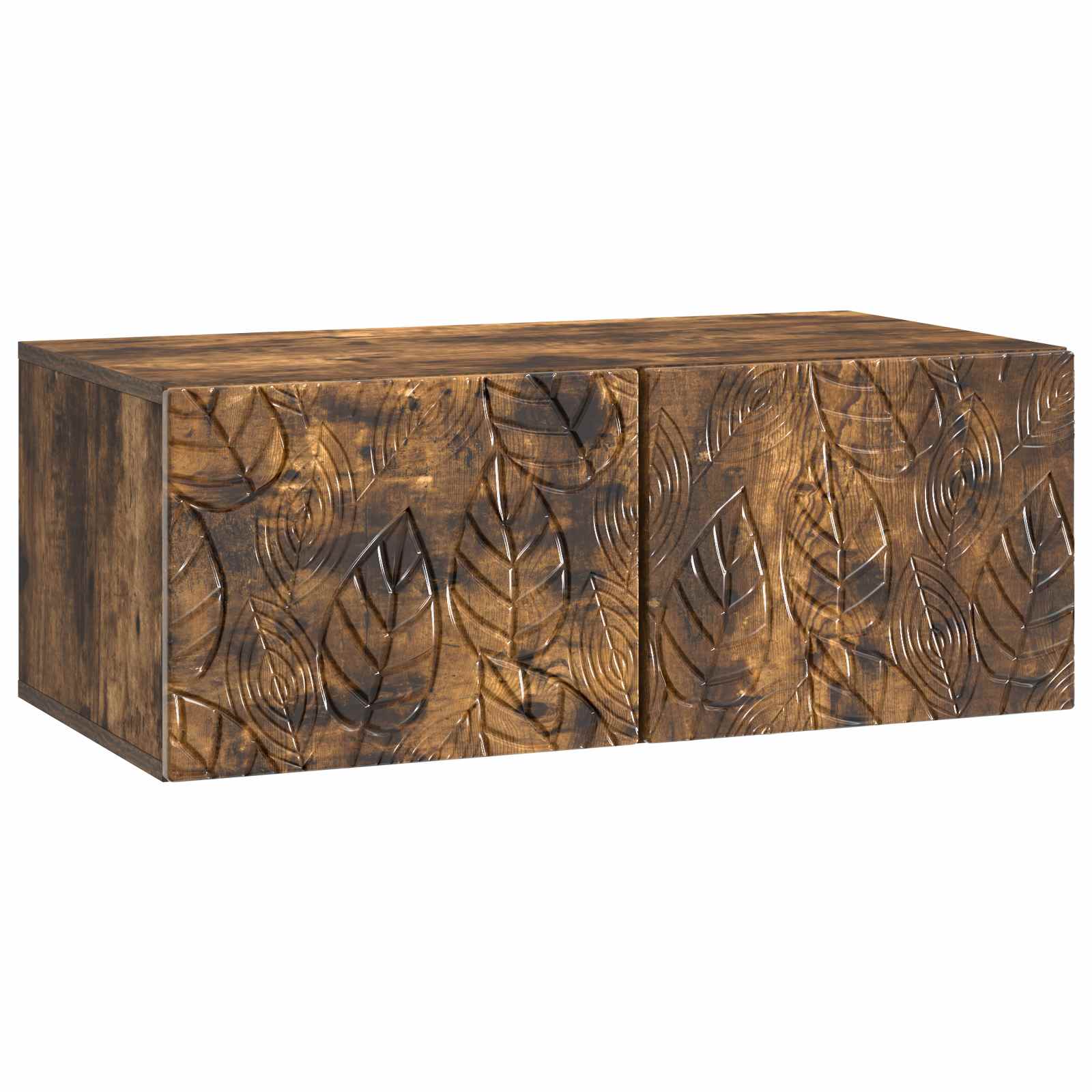 Gabinete de TV de parede 59,5 x 41 x 30 cm carvalho fumado