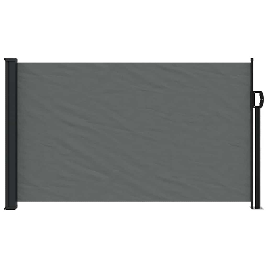 Toldo lateral retrátil antracite 120x600 cm