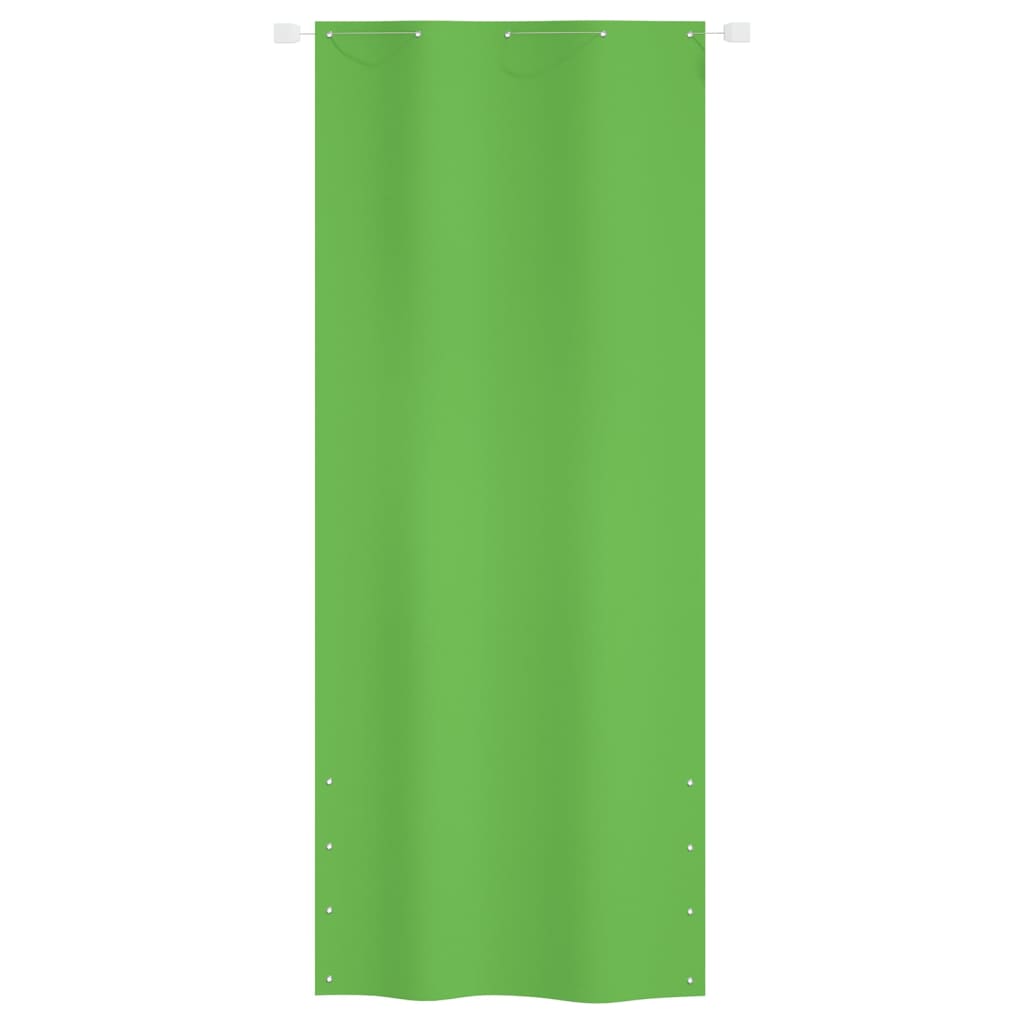 Tela de varanda 100x240 cm tecido oxford verde-claro