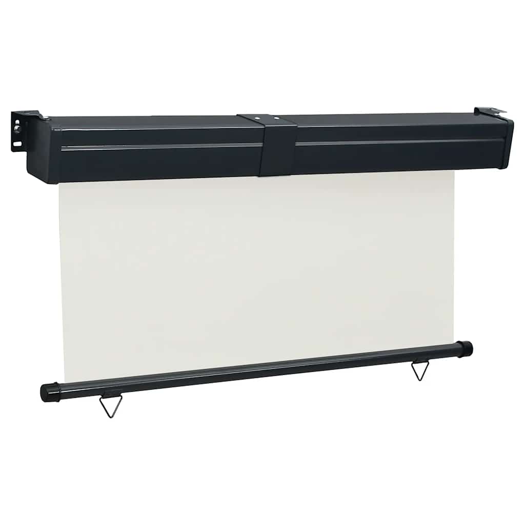Toldo lateral para varanda 145x250 cm cor creme