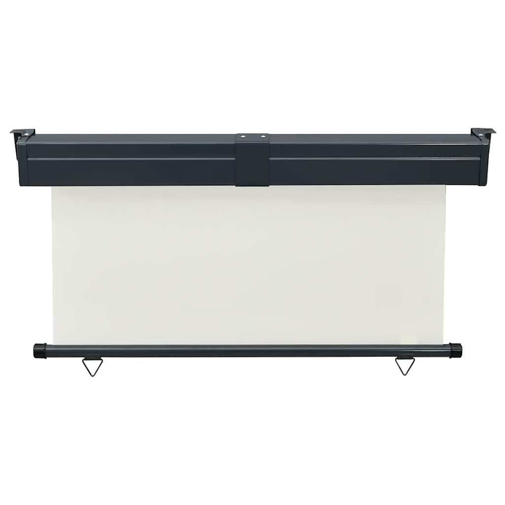 Toldo lateral para varanda 145x250 cm cor creme