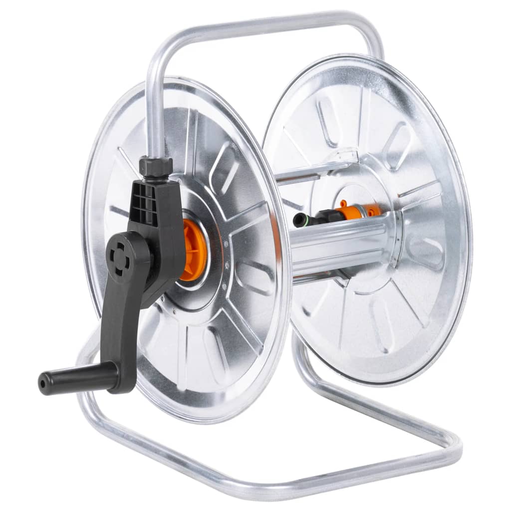 Enrolador de parede para mangueira de 50 m 1/2" aço