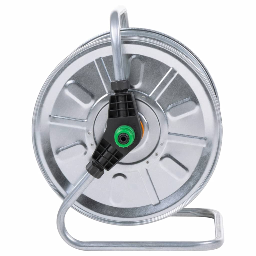 Enrolador de parede para mangueira de 50 m 1/2" aço