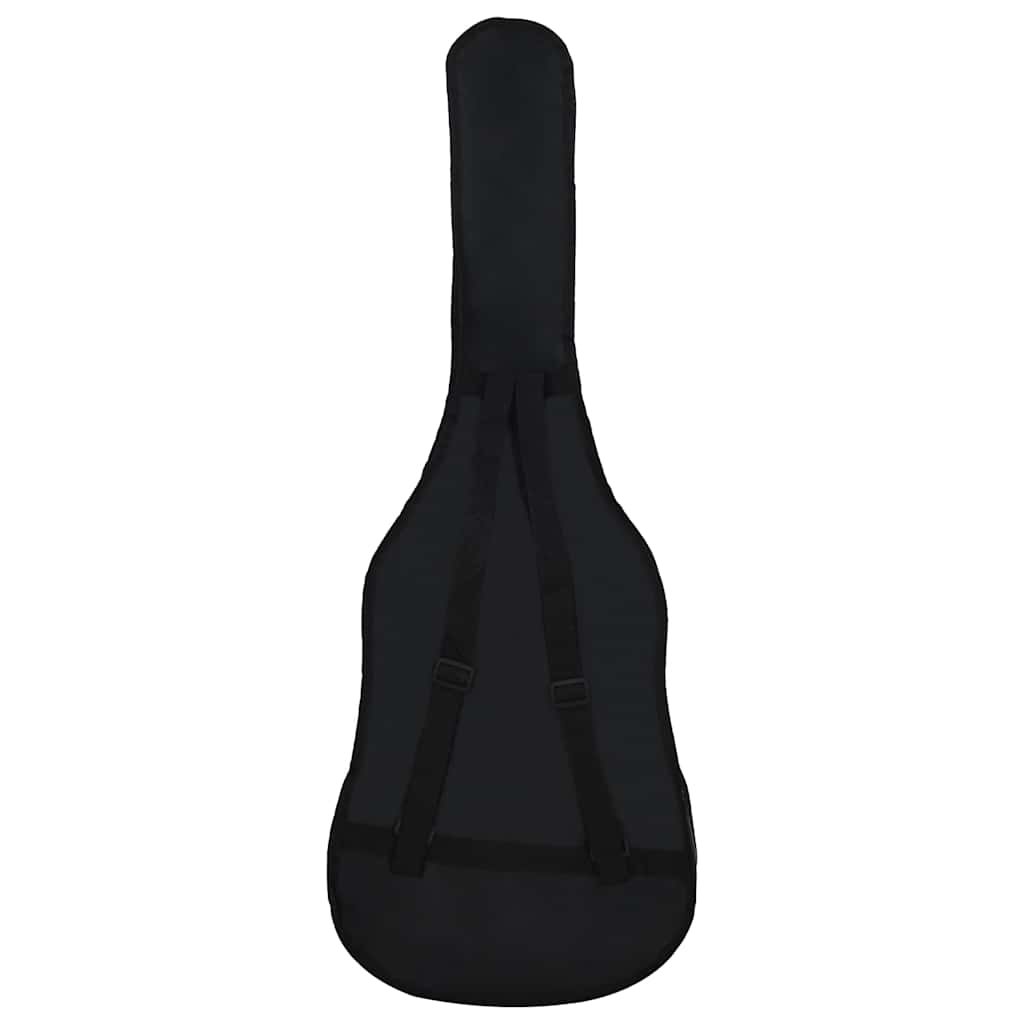 Saco guitarra p/ guitarra clássica 4/4 (39") 102x36,5 cm tecido preto